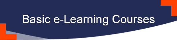 Basic e-learning courses